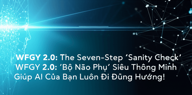 WFGY 2.0: 'Bộ Não Phụ' Siêu Thông Minh Giúp AI Của Bạn Luôn Đi Đúng Hướng!
