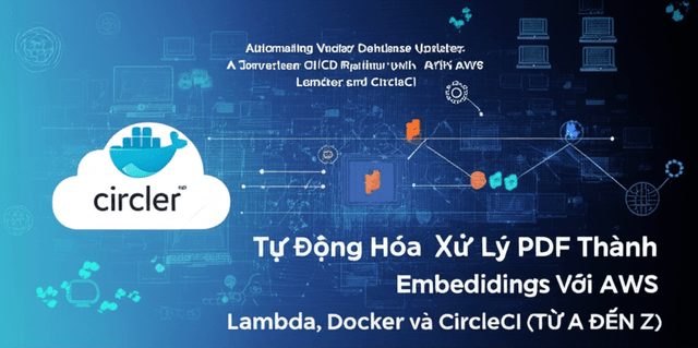 Tự Động Hóa Xử Lý PDF Thành Embeddings Với AWS Lambda, Docker và CircleCI (TỪ A ĐẾN Z)