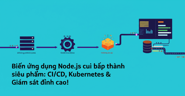 Biến ứng dụng Node.js cùi bắp thành siêu phẩm: CI/CD, Kubernetes & Giám sát đỉnh cao!