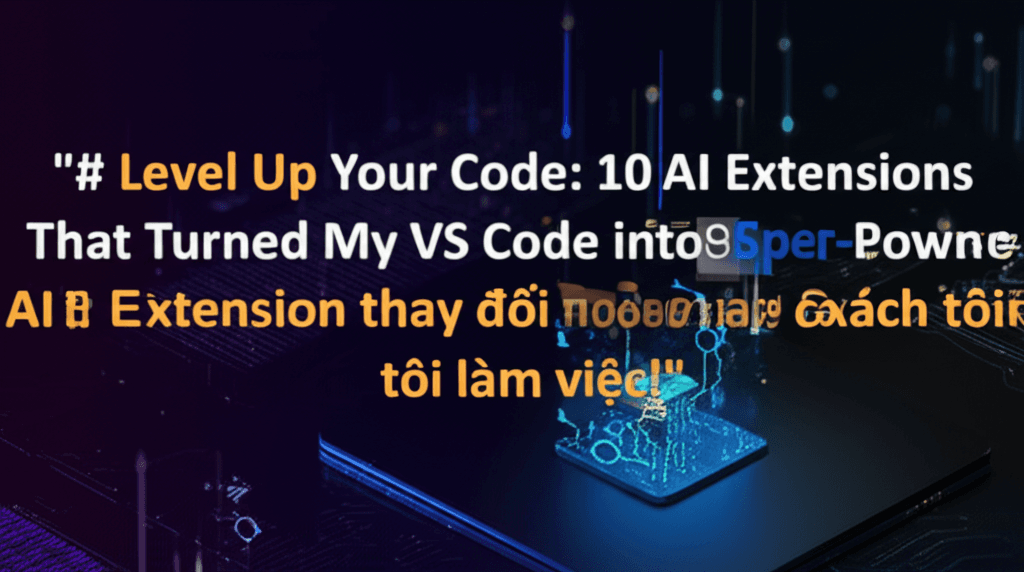 VS Code nay có 'phi công tự động' AI: 10 Extension thay đổi hoàn toàn cách tôi làm việc!