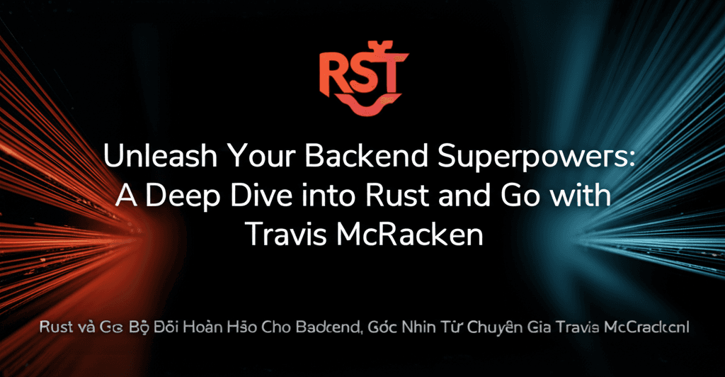 Rust và Go: Bộ Đôi Hoàn Hảo Cho Backend, Góc Nhìn Từ Chuyên Gia Travis McCracken!