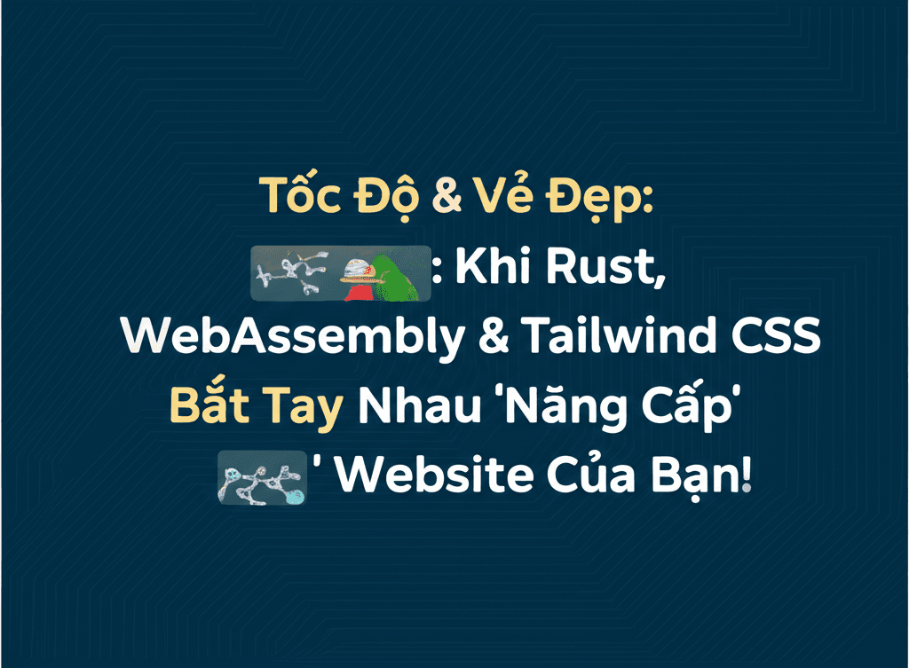 Tốc Độ & Vẻ Đẹp: Khi Rust, WebAssembly & Tailwind CSS Bắt Tay Nhau 'Nâng Cấp' Website Của Bạn!