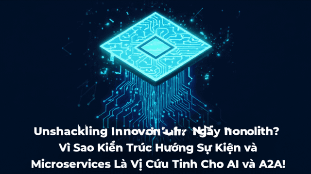 Chán Ngấy Monolith? Vì Sao Kiến Trúc Hướng Sự Kiện và Microservices Là Vị Cứu Tinh Cho AI và A2A!