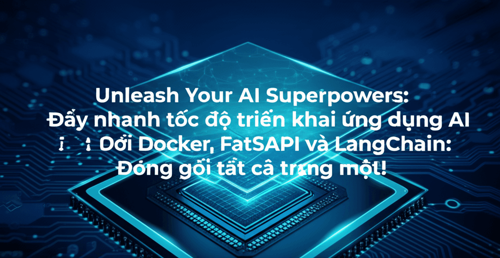 Đẩy nhanh tốc độ triển khai ứng dụng AI với Docker, FastAPI và LangChain: Đóng gói tất cả trong một!