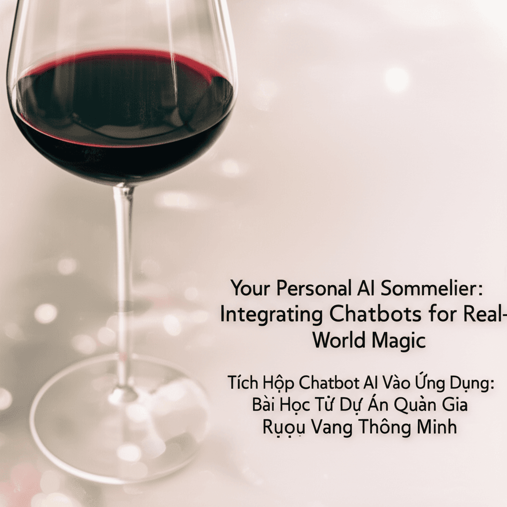 Tích Hợp Chatbot AI Vào Ứng Dụng: Bài Học Từ Dự Án Quản Gia Rượu Vang Thông Minh