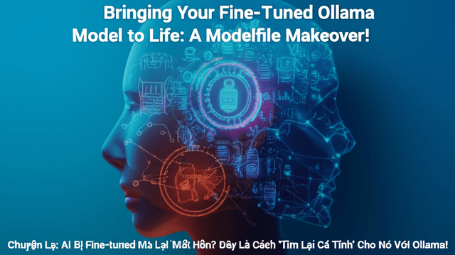 Chuyện Lạ: AI Bị Fine-tuned Mà Lại 'Mất Hồn'? Đây Là Cách 'Tìm Lại Cá Tính' Cho Nó Với Ollama!