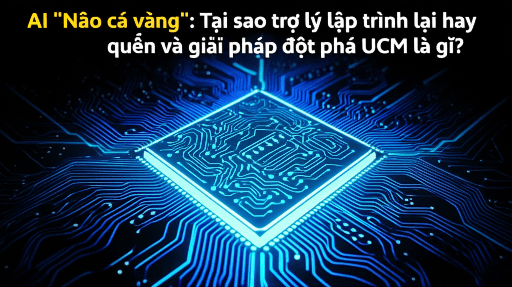 AI "Não cá vàng": Tại sao trợ lý lập trình lại hay quên và giải pháp đột phá UCM là gì?