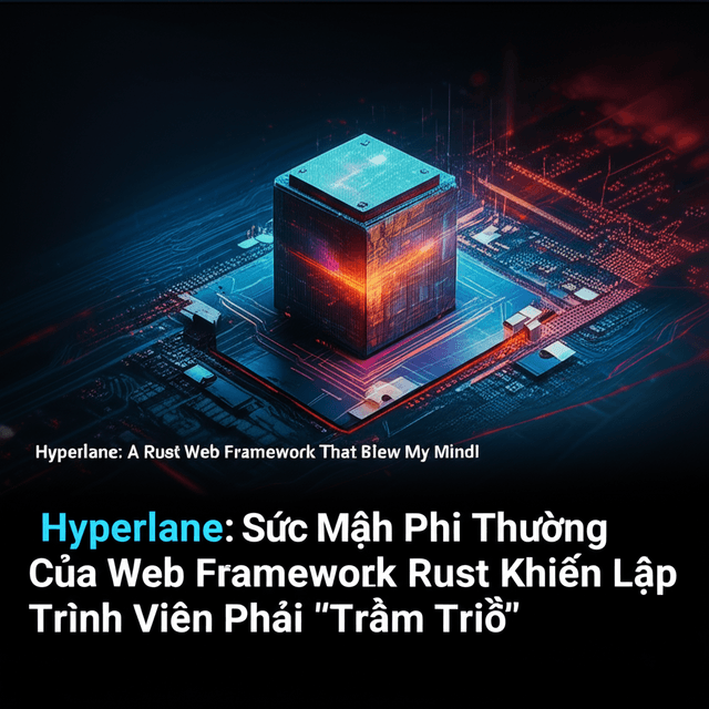 Hyperlane: Sức Mạnh Phi Thường Của Web Framework Rust Khiến Lập Trình Viên Phải “Trầm Trồ”