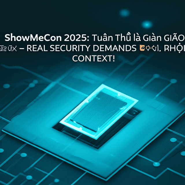 ShowMeCon 2025: Tuân thủ là Giàn giáo Bảo mật, không phải Toàn bộ Tòa nhà