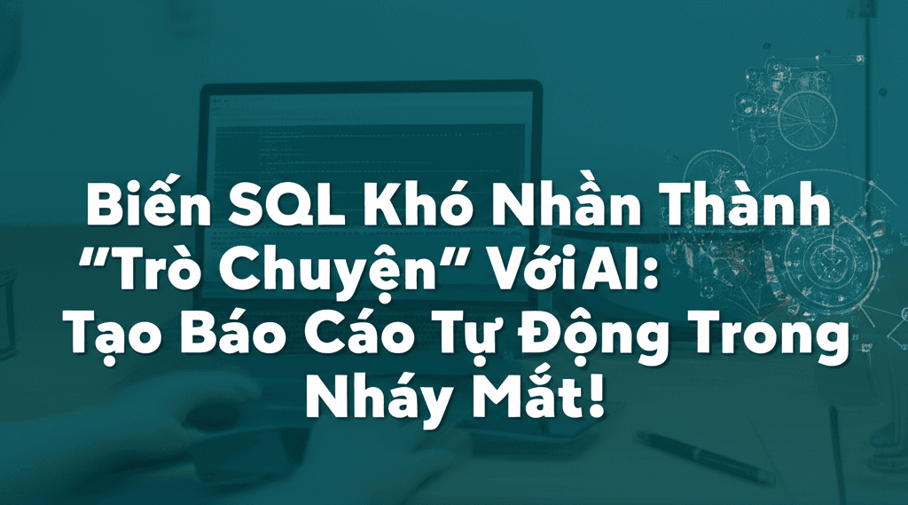 Biến SQL Khó Nhằn Thành "Trò Chuyện" Với AI: Tạo Báo Cáo Tự Động Trong Nháy Mắt!