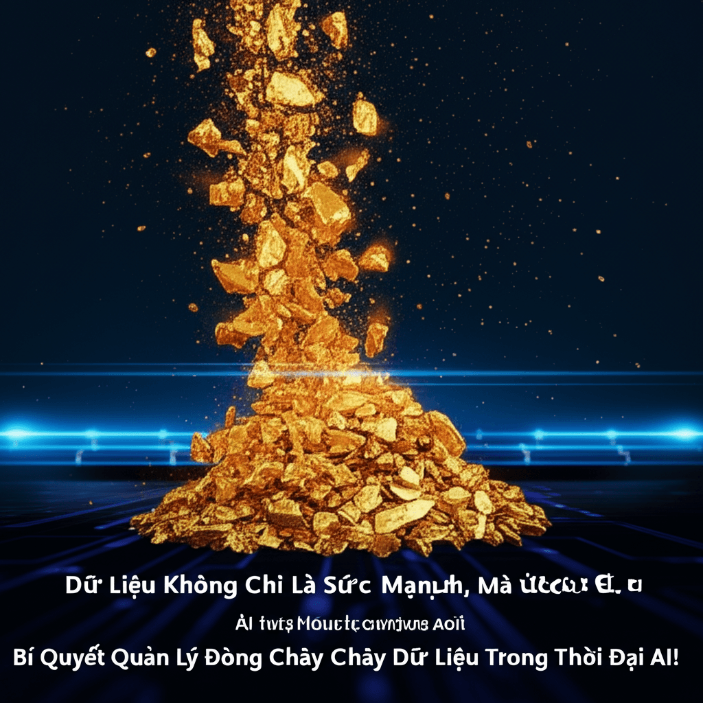 Dữ Liệu Không Chỉ Là Sức Mạnh, Mà Còn Là Nỗi Lo: Bí Quyết Quản Lý Dòng Chảy Dữ Liệu Trong Thời Đại AI!