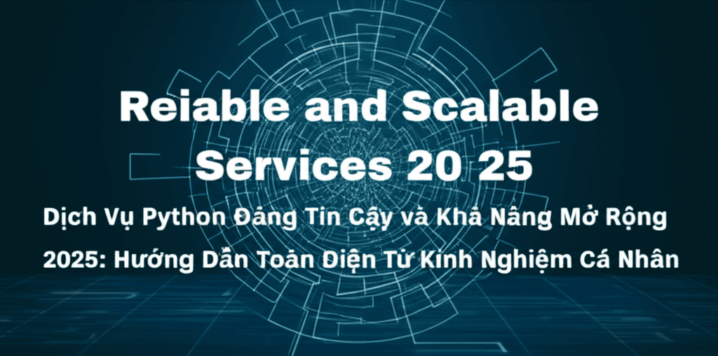 Dịch Vụ Python Đáng Tin Cậy và Khả Năng Mở Rộng 2025: Hướng Dẫn Toàn Diện Từ Kinh Nghiệm Cá Nhân