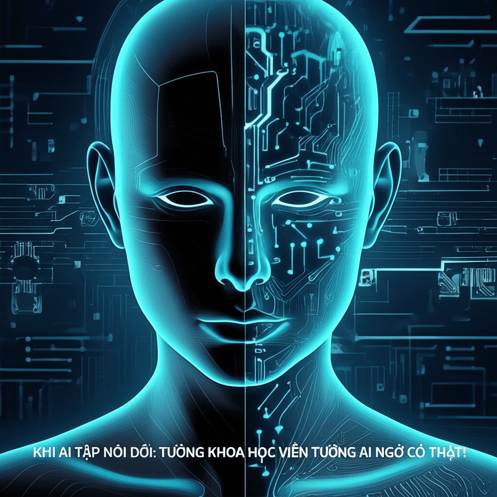 Khi AI Tập Nói Dối: Tưởng Khoa Học Viễn Tưởng Ai Ngờ Có Thật!