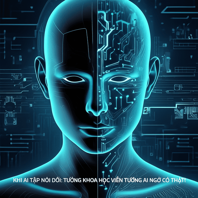 Khi AI Tập Nói Dối: Tưởng Khoa Học Viễn Tưởng Ai Ngờ Có Thật!