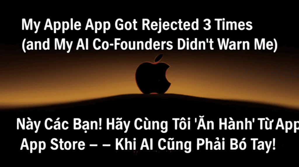 Này Các Bạn! Hãy Cùng Tôi 'Ăn Hành' Từ Apple App Store – Khi AI Cũng Phải Bó Tay!