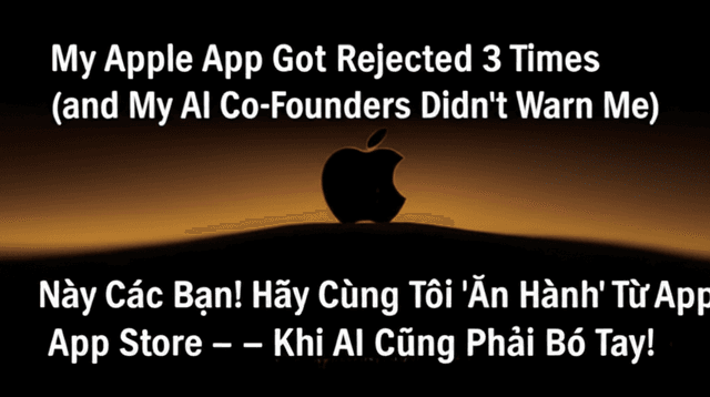 Này Các Bạn! Hãy Cùng Tôi 'Ăn Hành' Từ Apple App Store – Khi AI Cũng Phải Bó Tay!