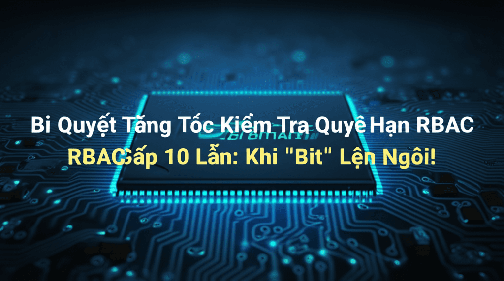 Bí Quyết Tăng Tốc Kiểm Tra Quyền Hạn RBAC Gấp 10 Lần: Khi "Bit" Lên Ngôi!