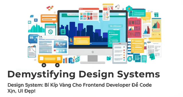 Design System: Bí Kíp Vàng Cho Frontend Developer Để Code Xịn, UI Đẹp!
