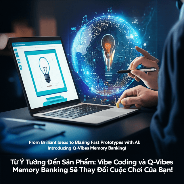 Từ Ý Tưởng Đến Sản Phẩm: Vibe Coding và Q-Vibes Memory Banking Sẽ Thay Đổi Cuộc Chơi Của Bạn!