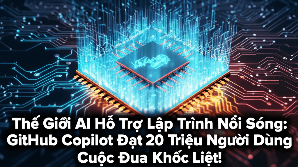 Thế Giới AI Hỗ Trợ Lập Trình Nổi Sóng: GitHub Copilot Đạt 20 Triệu Người Dùng, Cuộc Đua Khốc Liệt!