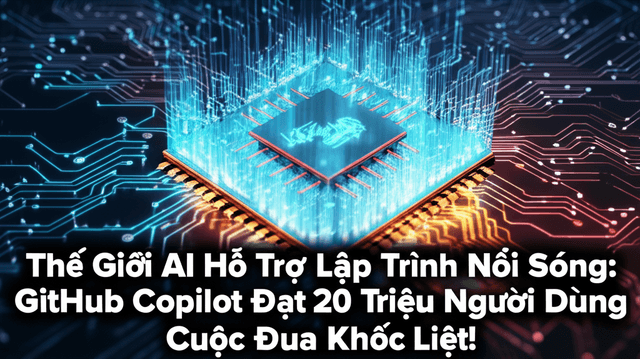 Thế Giới AI Hỗ Trợ Lập Trình Nổi Sóng: GitHub Copilot Đạt 20 Triệu Người Dùng, Cuộc Đua Khốc Liệt!