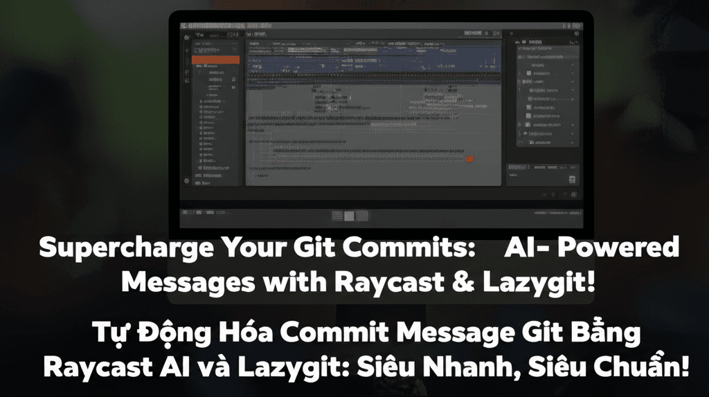 Tự Động Hóa Commit Message Git Bằng Raycast AI và Lazygit: Siêu Nhanh, Siêu Chuẩn!