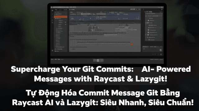Tự Động Hóa Commit Message Git Bằng Raycast AI và Lazygit: Siêu Nhanh, Siêu Chuẩn!