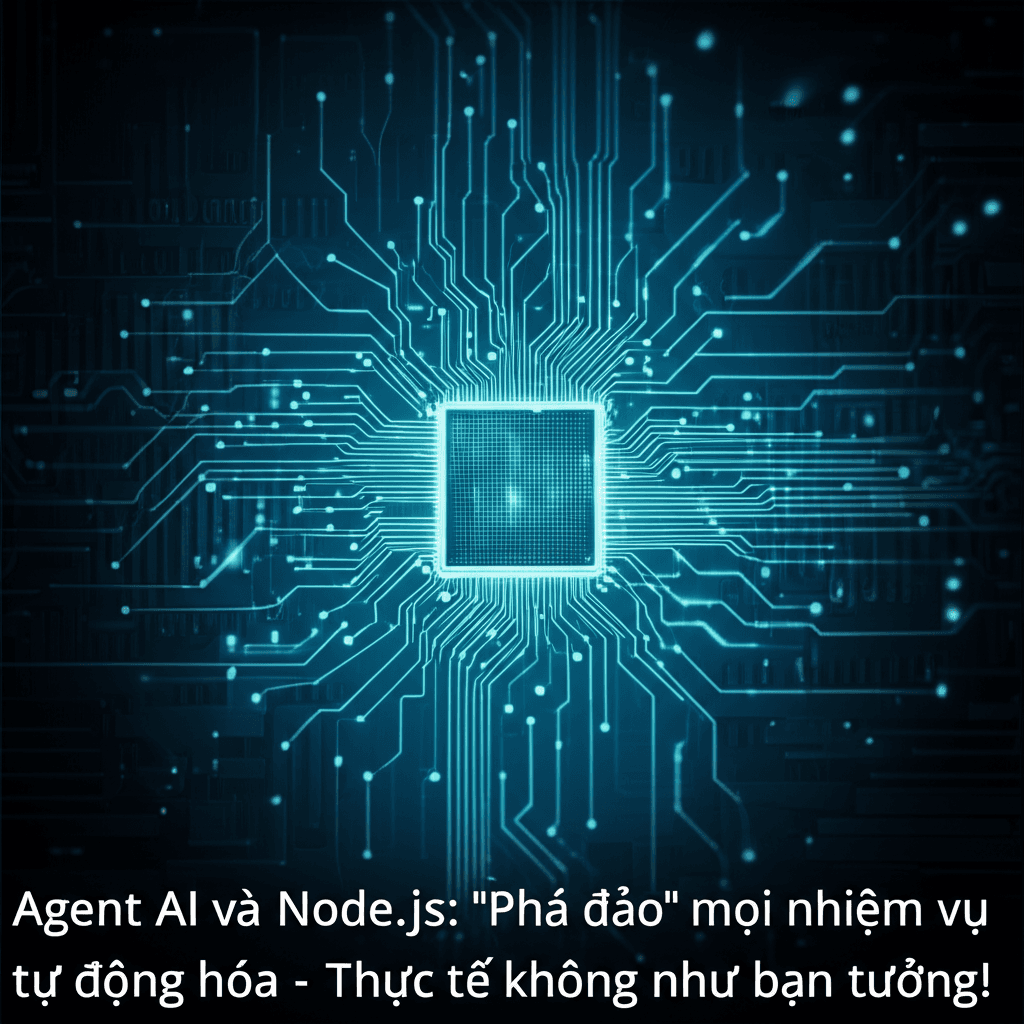 Agent AI và Node.js: "Phá đảo" mọi nhiệm vụ tự động hóa - Thực tế không như bạn tưởng!