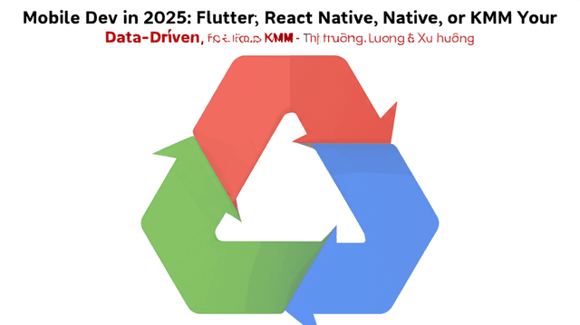 Mobile Developer 2025: Native, Flutter, React Native, KMM - Thị trường, Lương & Xu hướng