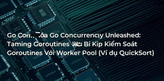 Tối Ưu Hóa Go Concurrency: Bí Kíp Kiểm Soát Goroutines Với Worker Pool (Ví dụ QuickSort)