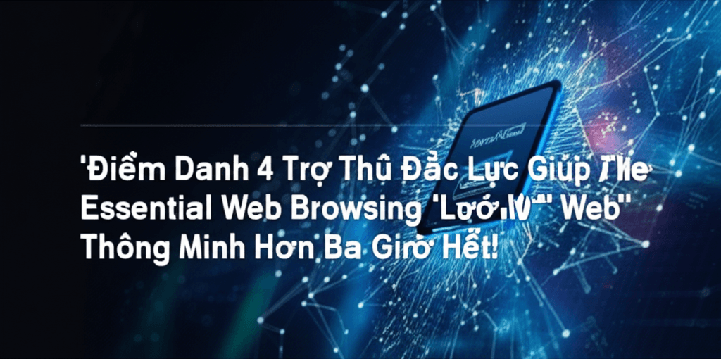 Điểm Danh 4 Trợ Thủ Đắc Lực Giúp AI 'Lướt Web' Thông Minh Hơn Bao Giờ Hết!