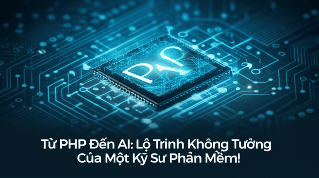 Từ PHP Đến AI: Lộ Trình Không Tưởng Của Một Kỹ Sư Phần Mềm!