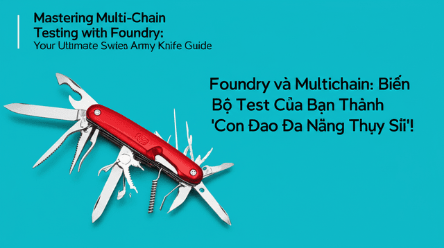 Foundry và Multichain: Biến Bộ Test Của Bạn Thành 'Con Dao Đa Năng Thụy Sĩ'!