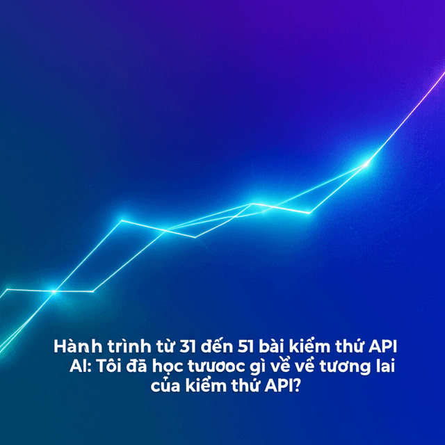 Hành trình từ 31 đến 51 bài kiểm thử API với AI: Tôi đã học được gì về tương lai của kiểm thử API?