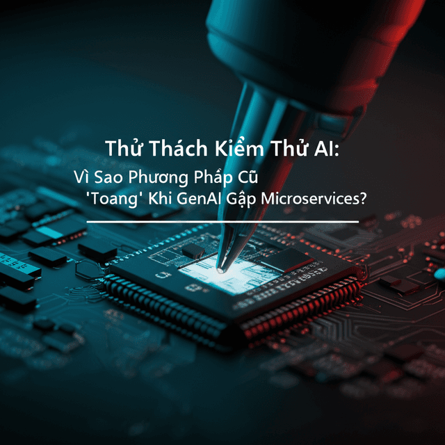 Thử Thách Kiểm Thử AI: Vì Sao Phương Pháp Cũ 'Toang' Khi GenAI Gặp Microservices?