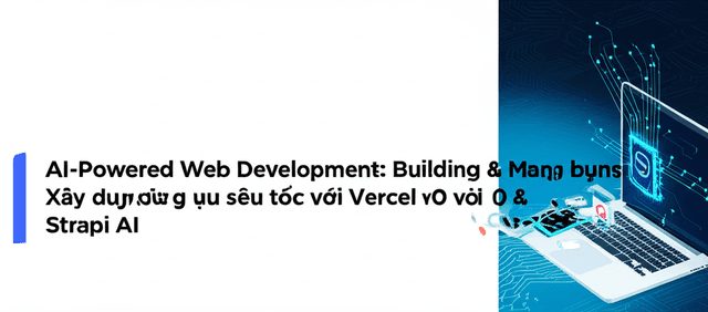 AI đồng hành cùng bạn: Xây dựng ứng dụng web siêu tốc với Vercel v0 và Strapi AI