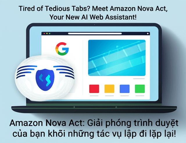 Amazon Nova Act: Giải phóng trình duyệt của bạn khỏi những tác vụ lặp đi lặp lại!