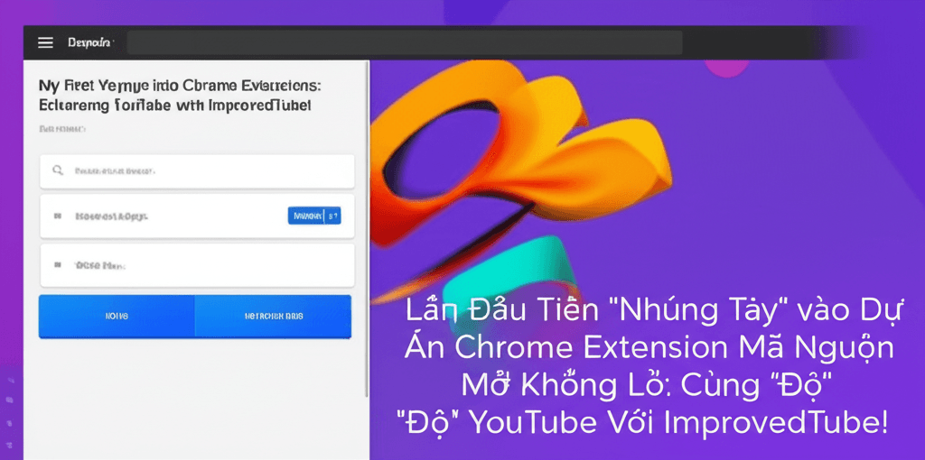 Lần Đầu Tiên "Nhúng Tay" vào Dự Án Chrome Extension Mã Nguồn Mở Khổng Lồ: Cùng "Độ" YouTube Với ImprovedTube!