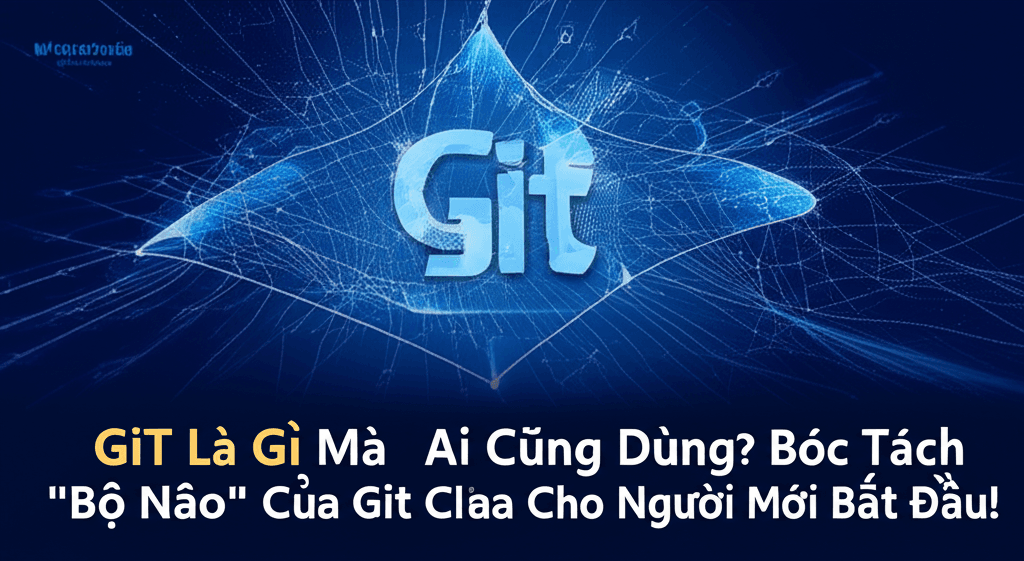 Git Là Gì Mà Ai Cũng Dùng? Bóc Tách "Bộ Não" Của Git Cho Người Mới Bắt Đầu!