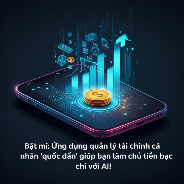Bật mí: Ứng dụng quản lý tài chính cá nhân 'quốc dân' giúp bạn làm chủ tiền bạc chỉ với AI!
