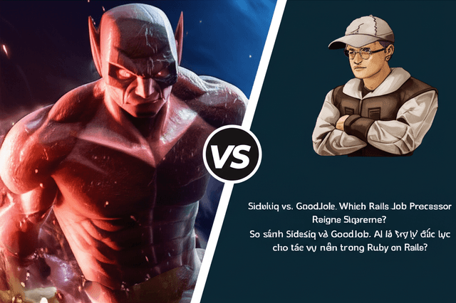 So sánh Sidekiq và GoodJob: Ai là 'trợ lý' đắc lực cho tác vụ nền trong Ruby on Rails?