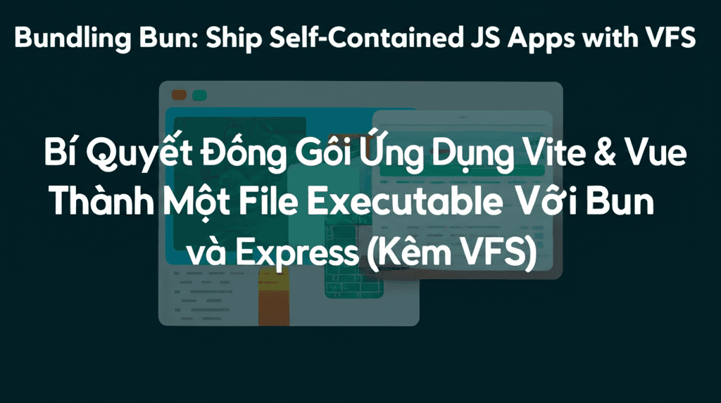 Bí Quyết Đóng Gói Ứng Dụng Vite & Vue Thành Một File Executable Với Bun và Express (Kèm VFS)