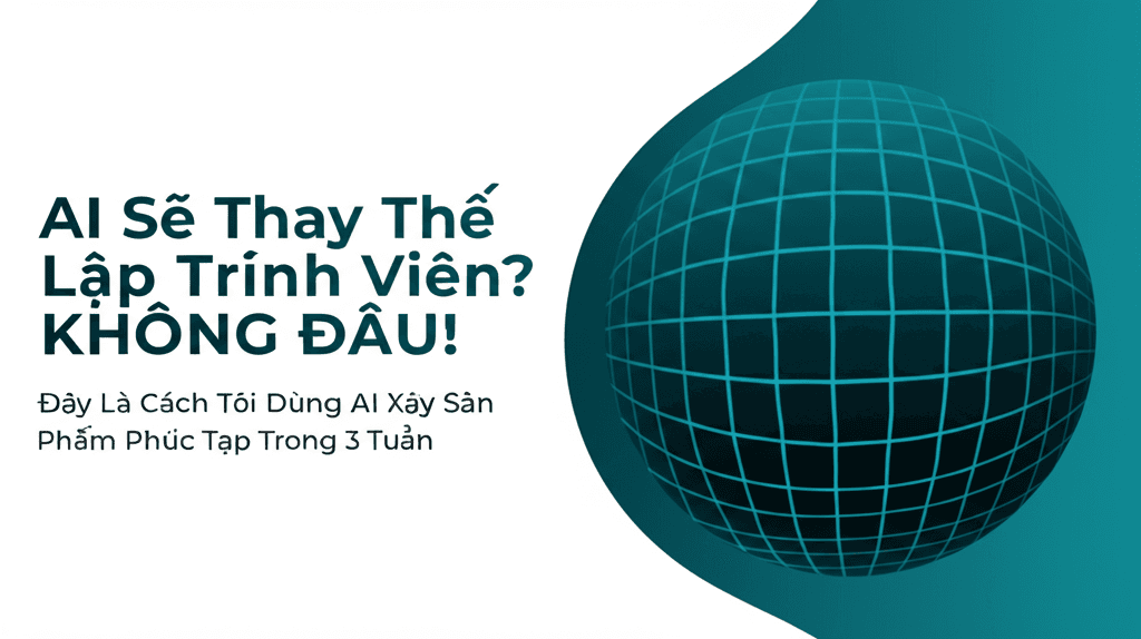 AI Sẽ Thay Thế Lập Trình Viên? KHÔNG ĐÂU! Đây Là Cách Tôi Dùng AI Xây Sản Phẩm Phức Tạp Trong 3 Tuần
