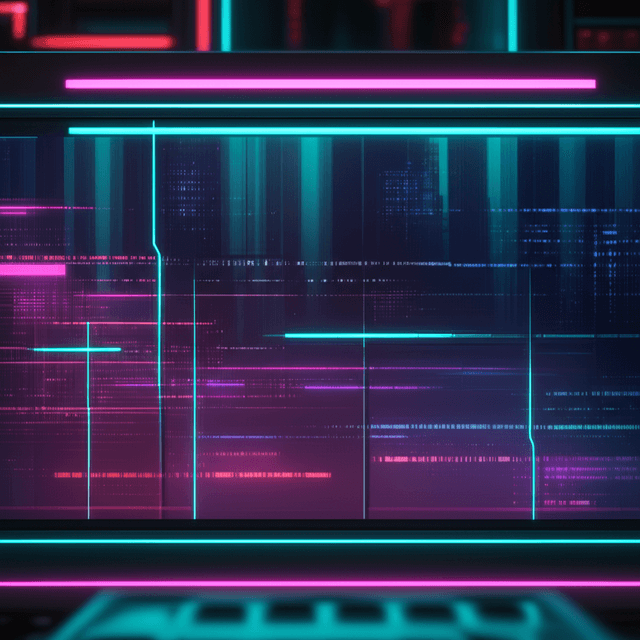 Simple Cyberpunk-alike Animation from Inside a Terminal