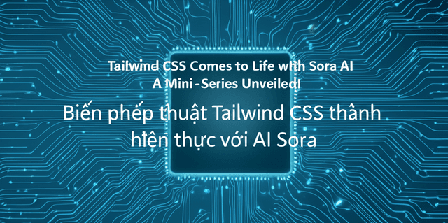 Biến phép thuật Tailwind CSS thành hiện thực với AI Sora