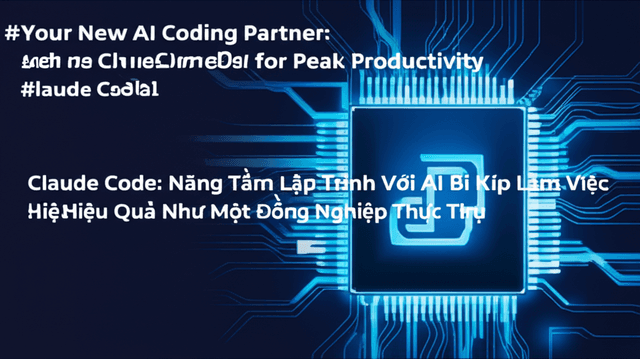 Claude Code: Nâng Tầm Lập Trình Với AI – Bí Kíp Làm Việc Hiệu Quả Như Một Đồng Nghiệp Thực Thụ