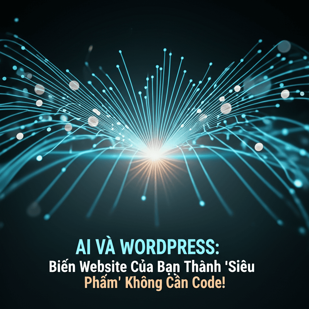 AI và WordPress: Biến Website Của Bạn Thành 'Siêu Phẩm' Không Cần Code!
