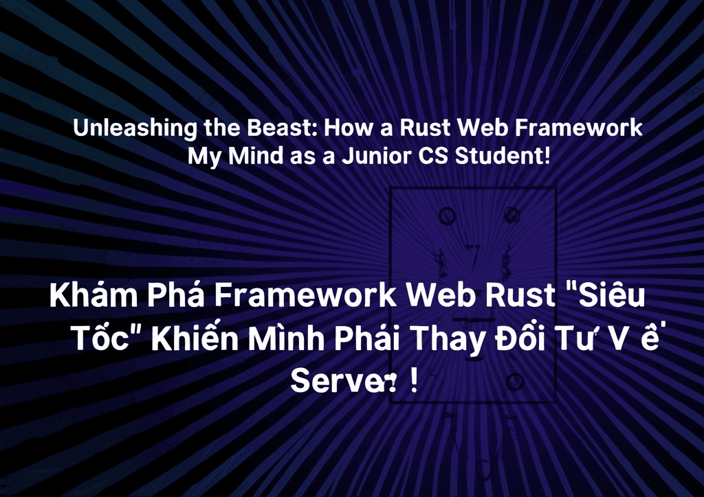 Khám Phá Framework Web Rust "Siêu Tốc" Khiến Mình Phải Thay Đổi Tư Duy Về Server!