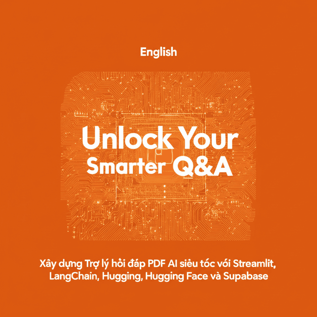Xây dựng Trợ lý hỏi đáp PDF AI siêu tốc với Streamlit, LangChain, Hugging Face và Supabase