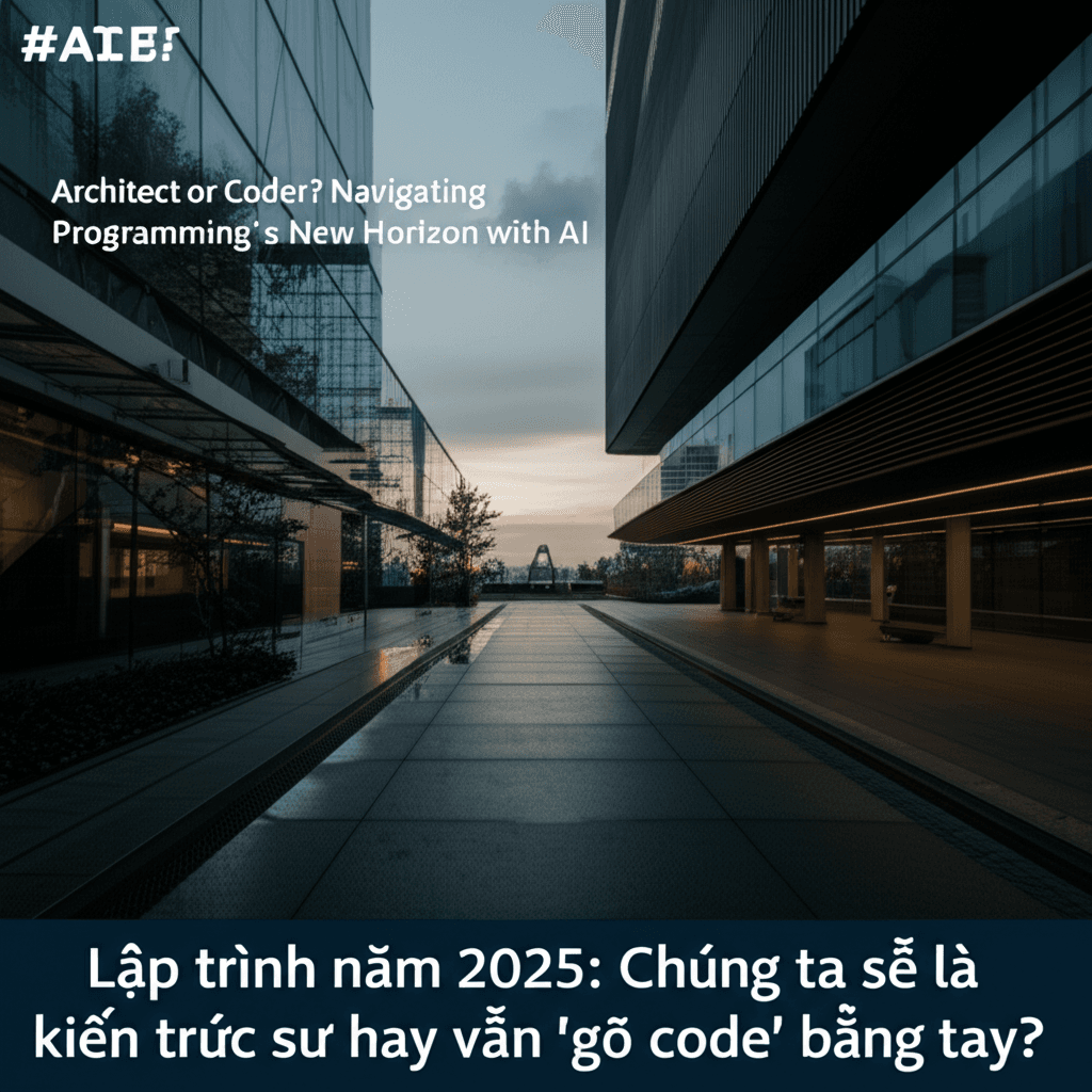 Lập trình năm 2025: Chúng ta sẽ là kiến trúc sư hay vẫn 'gõ code' bằng tay?